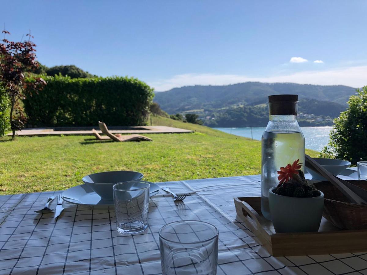 Adosado En La Costa Con Excelentes Vistas Al Estuario De Urdaibai Villa Mundaka Exterior photo
